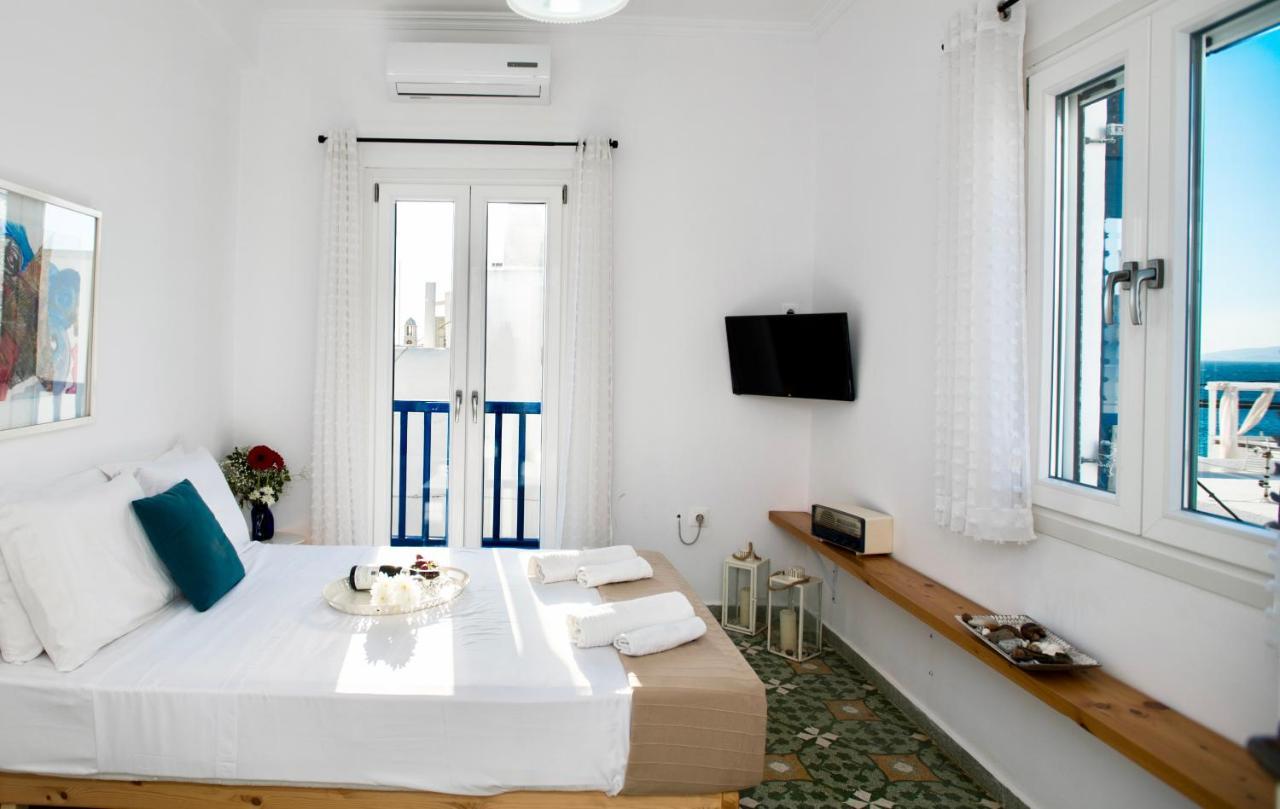 Ferienhaus Mykonos Panorama With Private Terrace & Sea View Mykonos Town