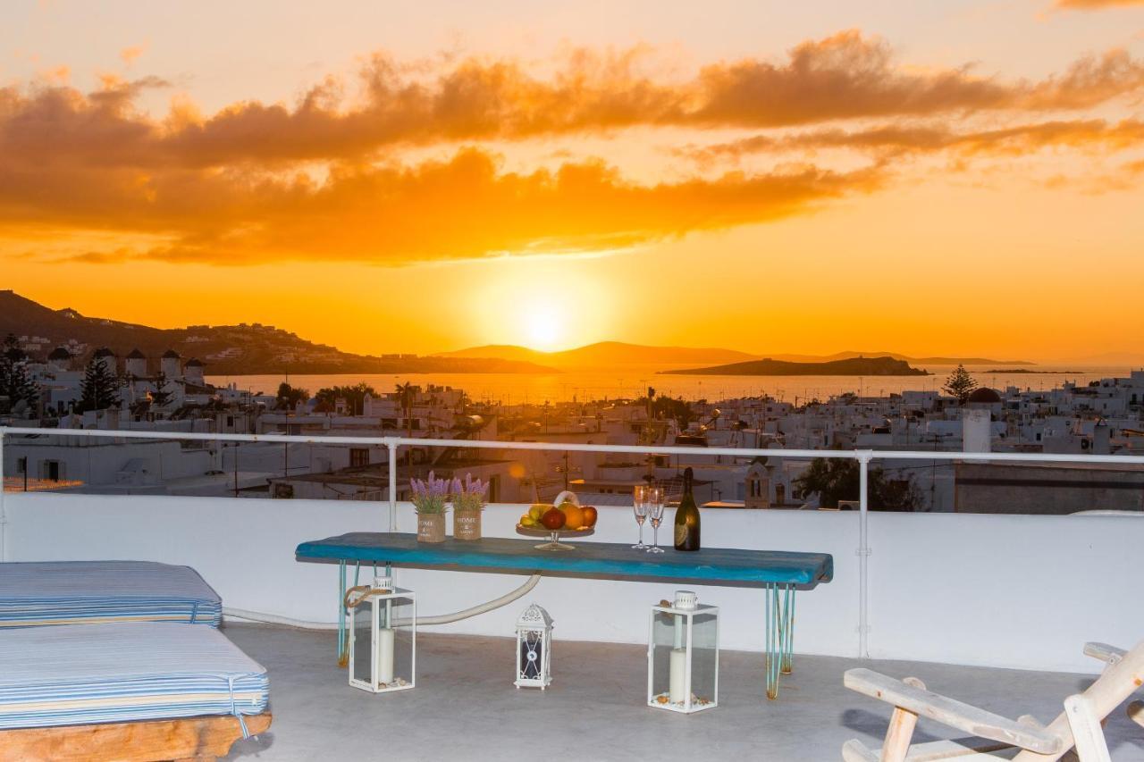 Mykonos Panorama With Private Terrace & Sea View
